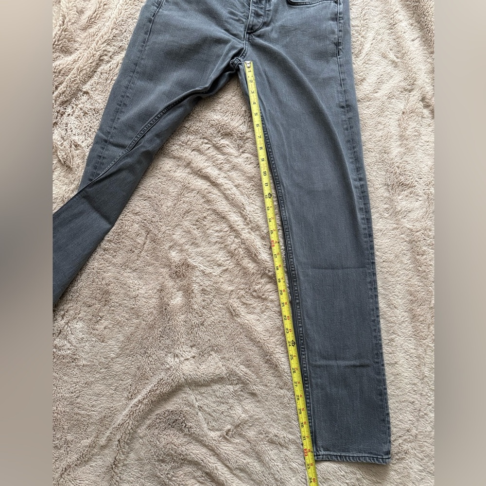rag & bone Men's Gray Slim Jeans - Picture 13 of 15
